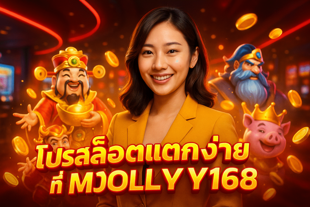 โปรสล็อตแตกง่ายที่ MOLLY168 โบนัสเพียบ