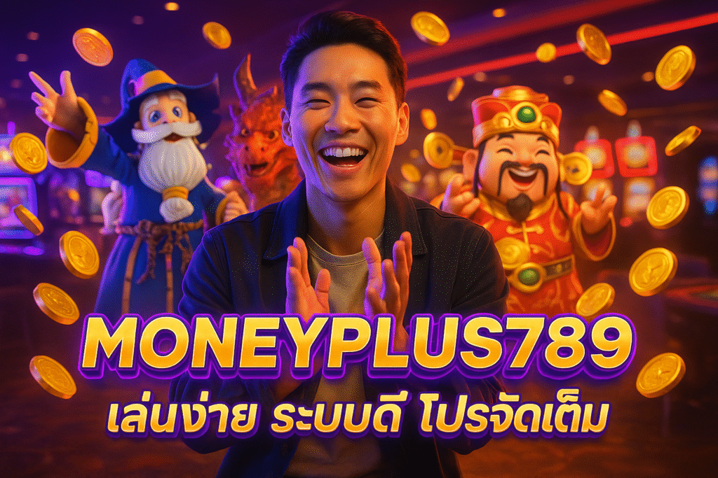 MONEYPLUS789 เล่นง่าย ระบบดี โปรจัดเต็ม