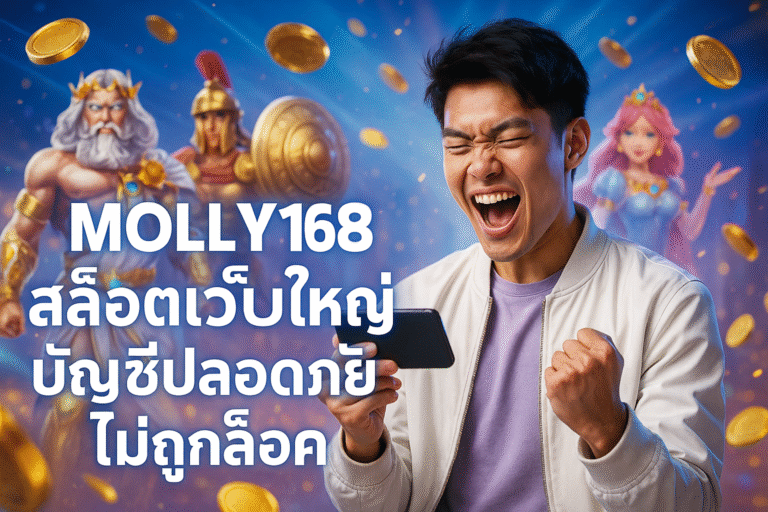 MOLLY168 สล็อตเว็บใหญ่ บัญชีปลอดภัย ไม่ถูกล็อค